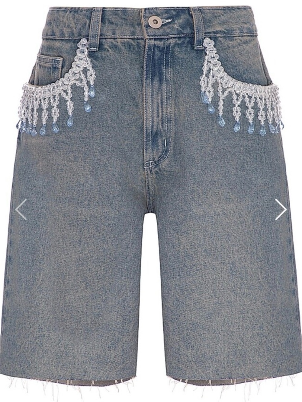 PatBO Nostalgic Denim Shorts